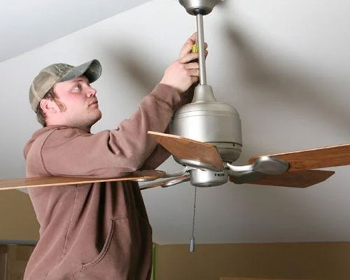 electric-fan-installation